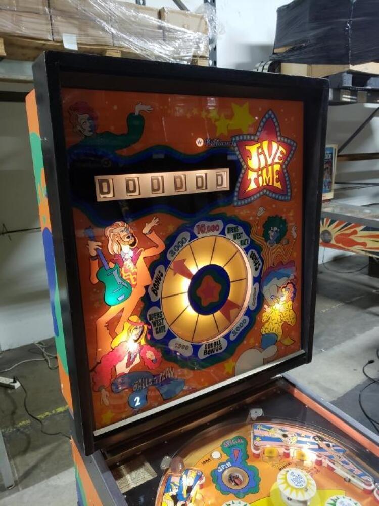 JIVE TIME CLASSIC PINBALL MACHINE WILLIAMS 1970