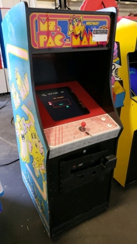 MS. PAC-MAN CABINET UPRIGHT ARCADE GAME W/ LCD MULTICADE