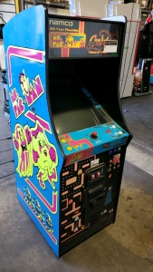 CLASS OF 1981 GALAGA MS PACMAN UPRIGHT ARCADE GAME NAMCO #2