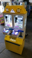 MINI DUAL GIFT HOUSE JEWELRY CRANE MACHINE - 4