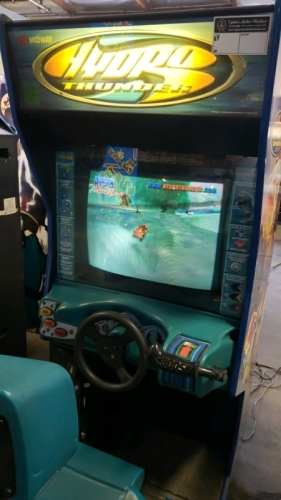 HYDRO THUNDER BOAT RACING ARCADE GAME MIDWAY #2 ET