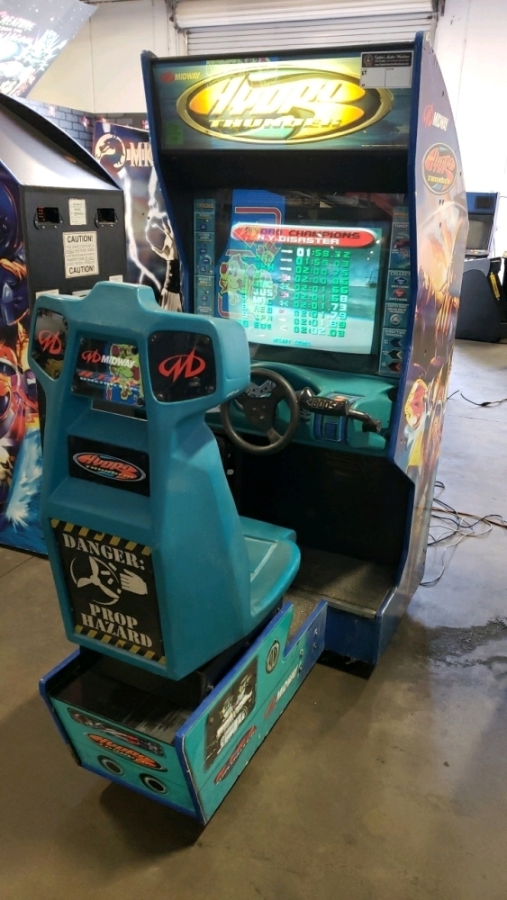 HYDRO THUNDER BOAT RACING ARCADE GAME MIDWAY #2 ET