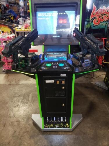 ALIEN EXTERMINATION ARCADE GAME CRT MONITOR