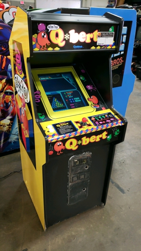 Q*BERT UPRIGHT CLASSIC STYLE CAB ARCADE GAME BRAND NEW #2