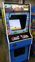 SUPER MARIO BROS. ARCADE GAME BLUE CAB BRAND NEW W/ LCD MONITOR - 4