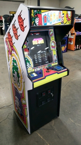 DIG DUG UPRIGHT CLASSIC STYLE 60 IN 1 MULTICADE ARCADE GAME