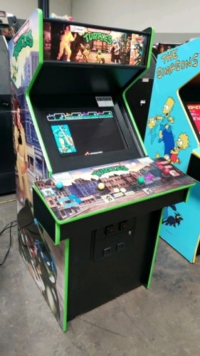 TEENAGE MUTANT NINJA TURTLES 4 PLAYER LCD ARCADE GAME #1