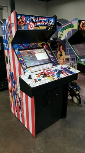 CAPTAIN AMERICA & THE AVENGERS 4 PLAYER PANDORA ARCADE GAME W/ LCD