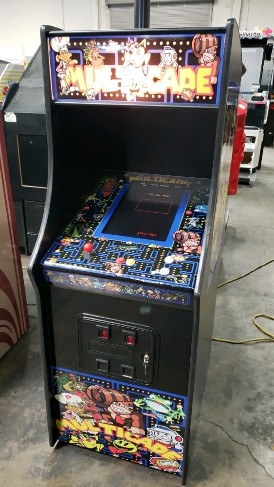 MULTICADE CLASSICS 60 IN 1 UPRIGHT ARCADE GAME W/ LCD