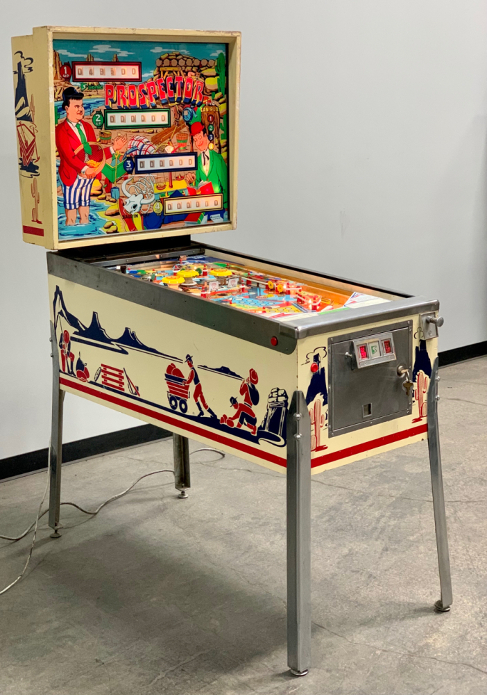 PROSPECTOR ELECTRO MECHANICAL PINBALL SONIC 1977