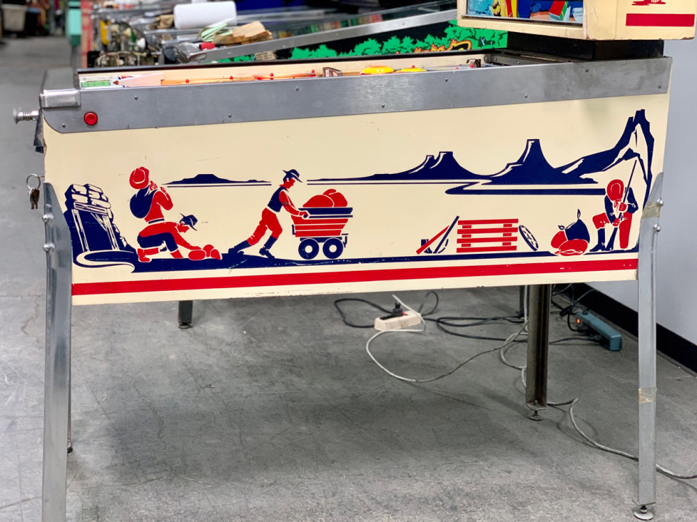 PROSPECTOR ELECTRO MECHANICAL PINBALL SONIC 1977