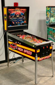 HIGH SPEED CLASSIC PINBALL MACHINE WILLIAMS 1986