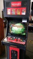 NEO GEO 4 SLOT TALL TOP UPRIGHT SNK ARCADE GAME W/ CARTS MAGICIAN LORD - 5