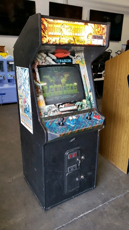BLOOD BROTHERS UPRIGHT 25" CRT ARCADE GAME