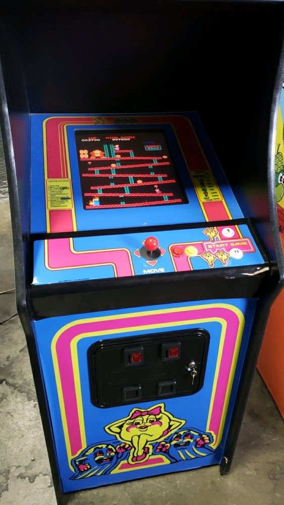 MS. PACMAN UPRIGHT CLASSIC STYLE CAB ARCADE GAME BRAND NEW iCADE 60 IN ...