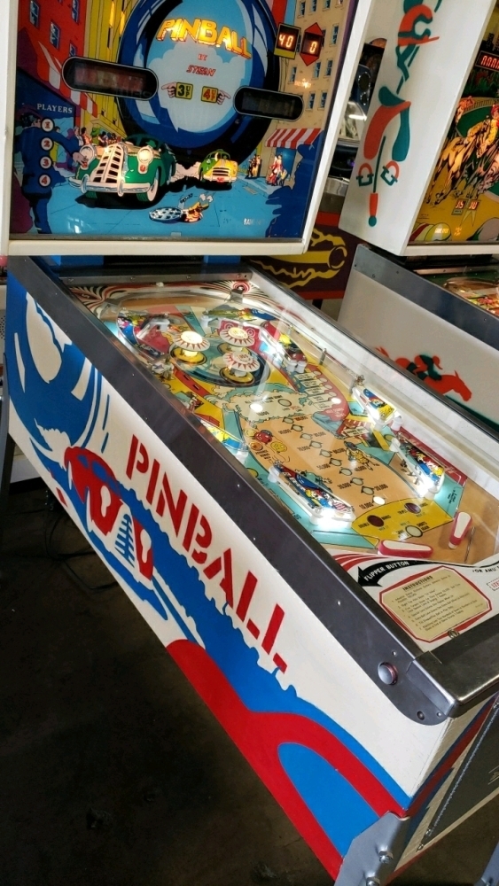 PINBALL by STERN CLASSIC S.S. PINBALL MACHINE STERN 1977