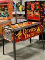 DEVIL'S DARE GOTTLIEB WIDEBODY PINBALL MACHINE 1982