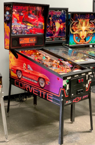 CORVETTE PINBALL MACHINE BALLY 1994