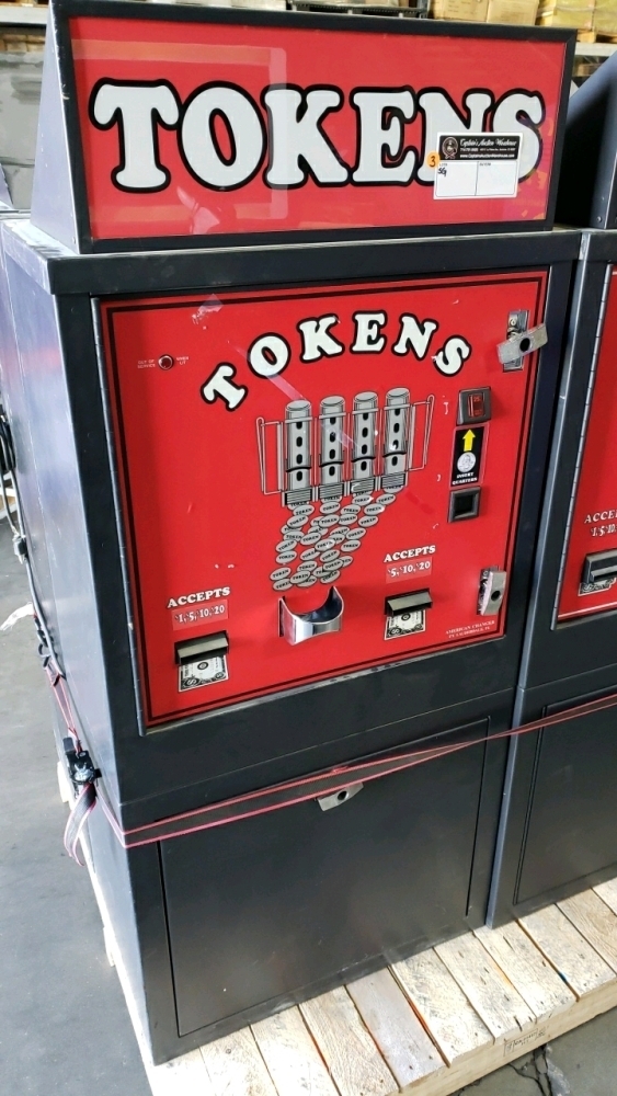 AC6000 CURRENCY DOLLAR COIN CHANGER MACHINE AMERICAN CORP #3