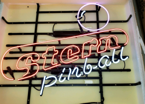 1 LOT- "STERN PINBALL" NEON LIGHTED SIGN