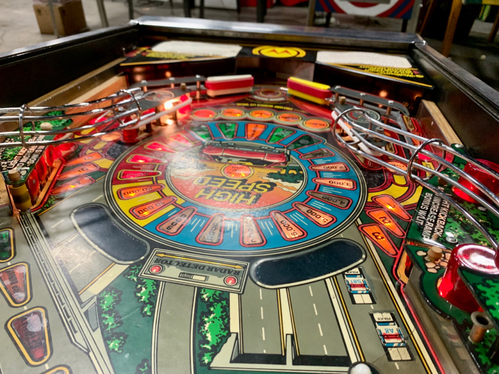 HIGH SPEED CLASSIC PINBALL MACHINE WILLIAMS 1986