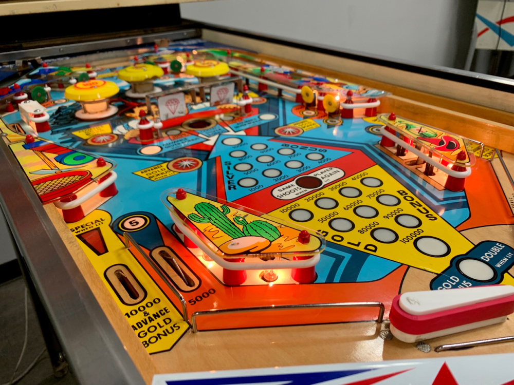 PROSPECTOR ELECTRO MECHANICAL PINBALL SONIC 1977