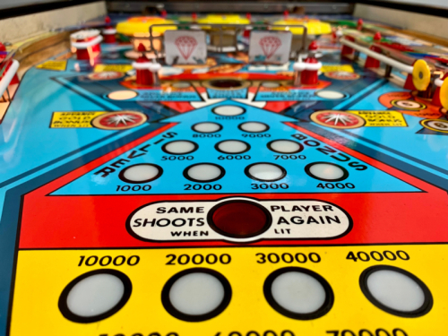 PROSPECTOR ELECTRO MECHANICAL PINBALL SONIC 1977