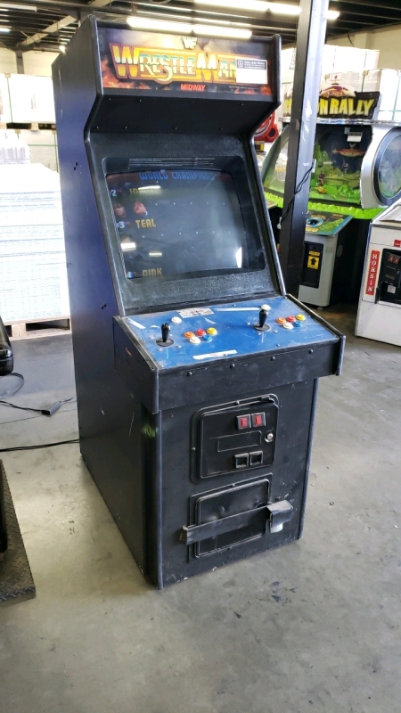 WRESTLEMANIA 25" CRT UPRIGHT ARCADE GAME MIDWAY