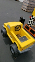 KIDDIE RIDE YELLOW MONSTER TRUCK MINI - 2