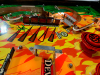 DEVIL'S DARE GOTTLIEB WIDEBODY PINBALL MACHINE 1982 - 13