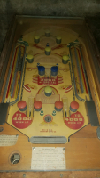 EXHIBIT'S "WINGS" FLIPPERLESS WOODRAIL PINBALL PROJECT GAME 1947 - 4