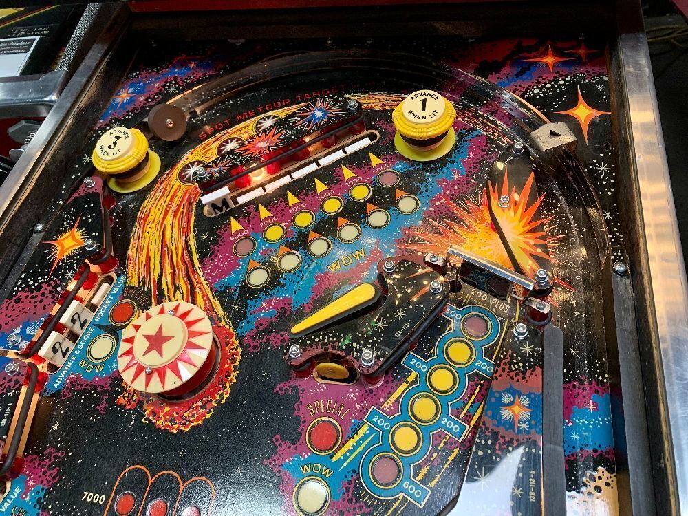 Meteor Pinball Machine - Vintage Arcade Superstore