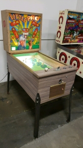 LITTLE PRO MECHANICAL GOLF TABLE ARCADE GAME L@@K!! WORKING