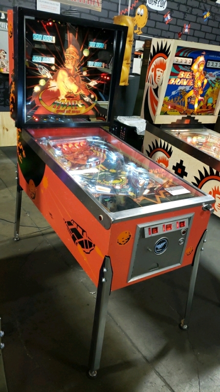 MARS GOD OF WAR PINBALL MACHINE SYSTEM 80 GOTTLIEB 1981