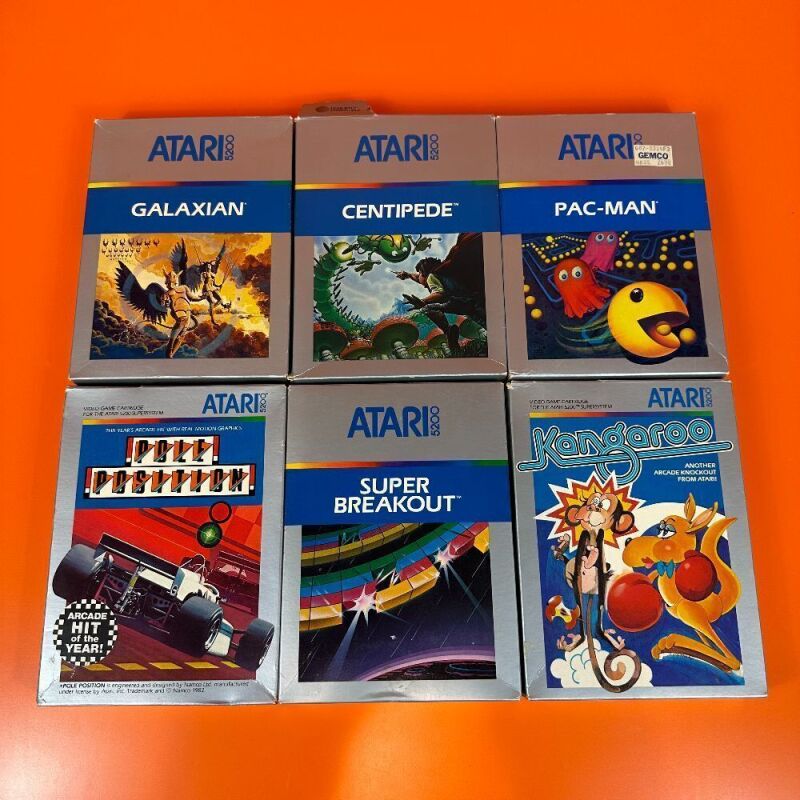 Atari 5200 – CIB 6 Game Bundle