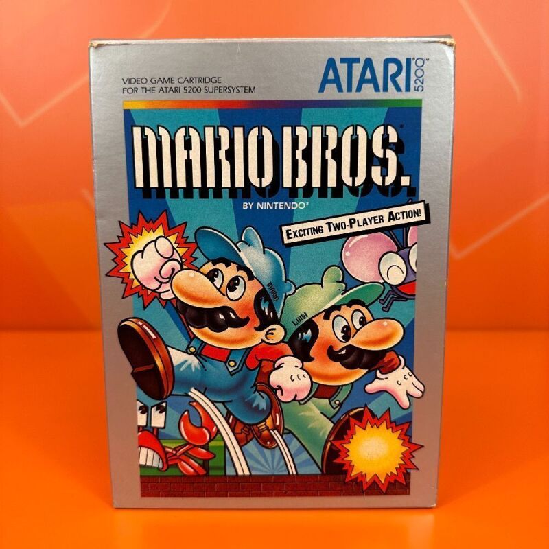 Atari 5200 -  Mario Bros. CIB