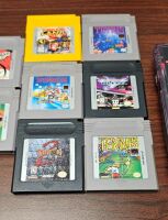 Game Boy Color Nintendo Bundle w/ 9 games With Carry Case Working - 3