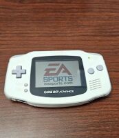 Gameboy Advance Model AGB-001 White Bundle Hand Held Classic EA Sports Madden 2002 Mario Kart Super Circuit Light Attachment Included - 4