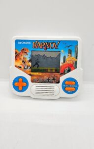 KARNOV Hand Held Arcade Game 1988 TIGER Electronics 