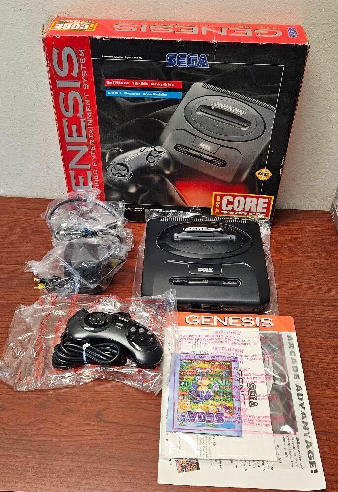 Sega Genesis The CORE System CIB (Complete in Box)