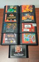 Lot of 9 Sega Genesis Game Cartridges