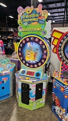 SPONGEBOB JELLY FISHING TICKET REDEMPTION GAME SEGA