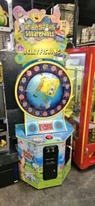 SPONGEBOB JELLY FISHING TICKET REDEMPTION GAME SEGA #B