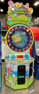 SPONGEBOB JELLY FISHING TICKET REDEMPTION GAME SEGA #4