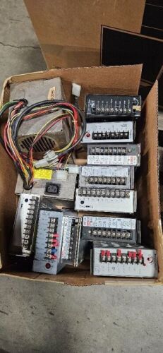 BOX LOT- ARCADE GAME POWER SUPPLIES MISC