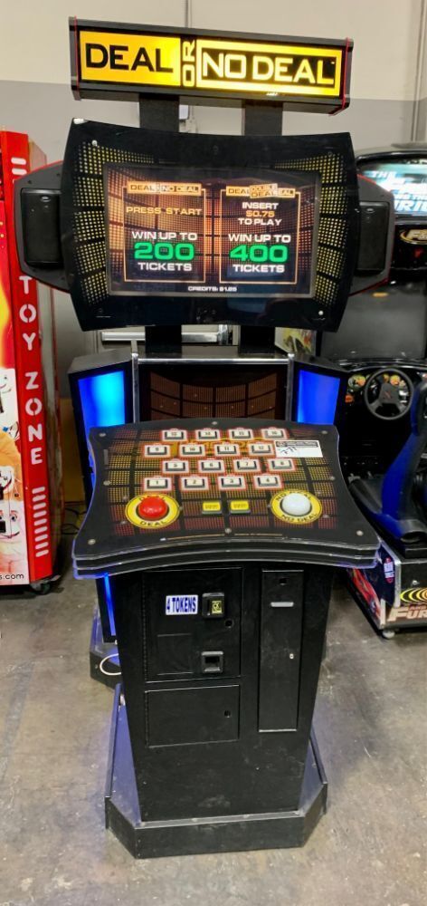 DEAL OR NO DEAL TICKET REDEMPTION ARCADE GAME ICE