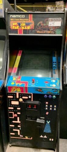 CLASS OF 1981 MS. PAC-MAN/GALAGA NAMCO ARCADE GAME