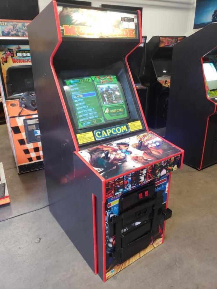 MULTICADE UPRIGHT 25 GAMES 999 IN 1 FIGHT GAMES