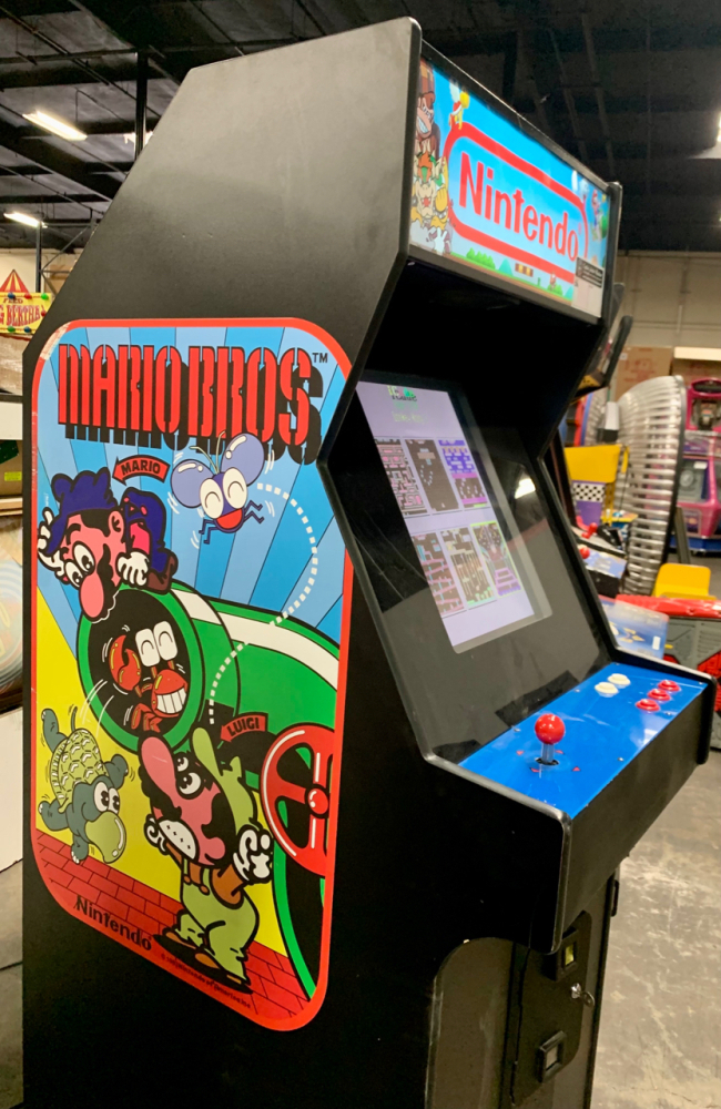 MULTICADE 60 IN ONE UPRIGHT ARCADE GAME NINTENDO MARQUEE