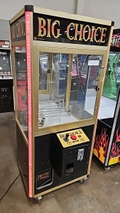 30" BIG CHOICE PLUSH CLAW CRANE MACHINE